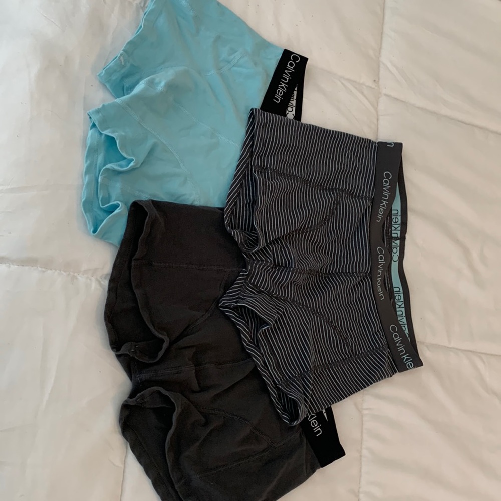 Mens 3 Pack Calvin Klein Short Briefs